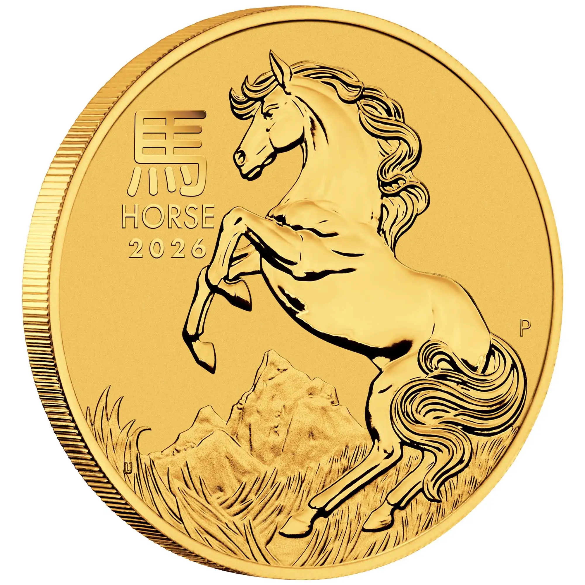  1/10oz Gold Perth Mint 2026 Lunar Horse 